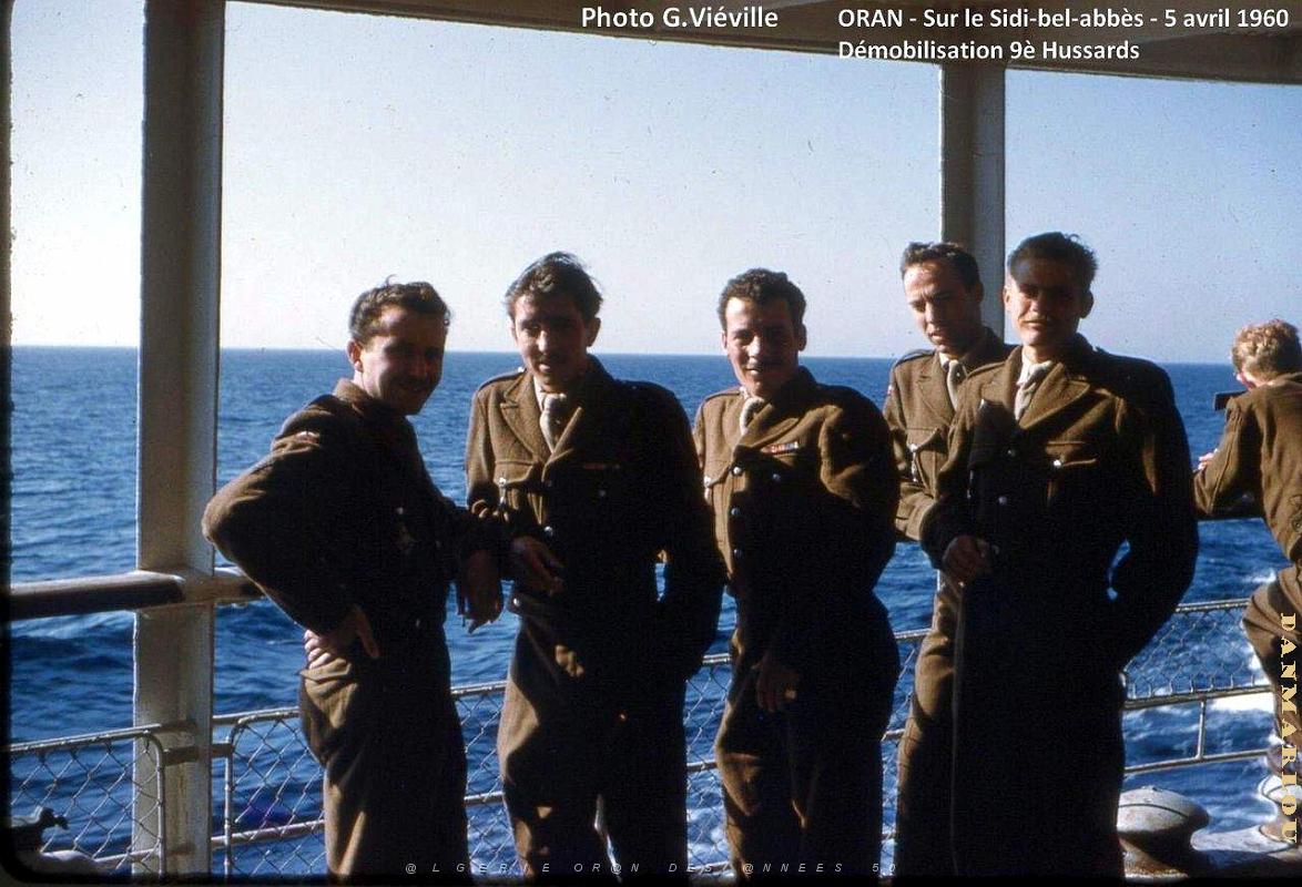 Oran - Port - 9e Hussards - Sidi-Bel-Abbes - 1960 - 05.jpg